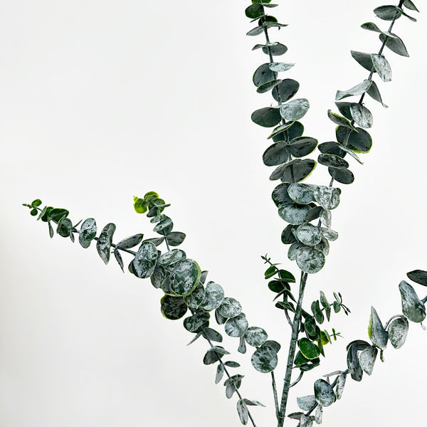 Ultra Realistic Faux Green Baby Leaf Eucalyptus Spray