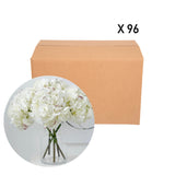 Box of X 96 Signature Faux English Garden Picked Hydrangea Stems - Bulk