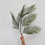 Green Faux Palm Areca Stem