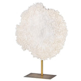 White Faux Coral on Stand - Options Available