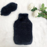 Midnight Luxe Faux Fur Hot Water Bottle - Options Available