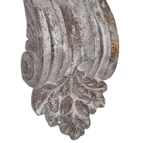 Roman Distressed Corbel Wall Console Table